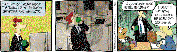 The Buckets on Tuesday December 29, 2015 Comic Strip
