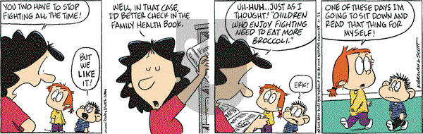 Baby Blues - Saturday November 22, 2003 Comic Strip