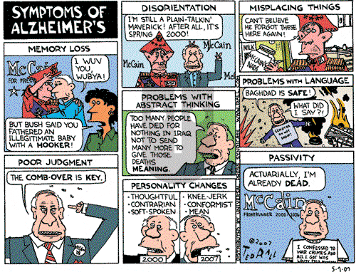 Ted Rall on Monday May 7, 2007 Comic Strip