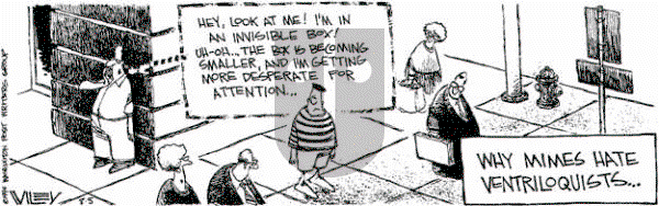 Non Sequitur on Saturday August 5, 1995 Comic Strip