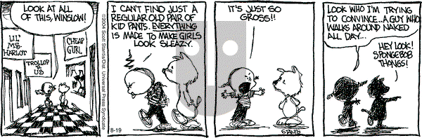 Prickly City on Thursday August 19, 2004 Comic Strip