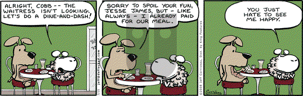DeFlocked - Tuesday July 15, 2008 Comic Strip