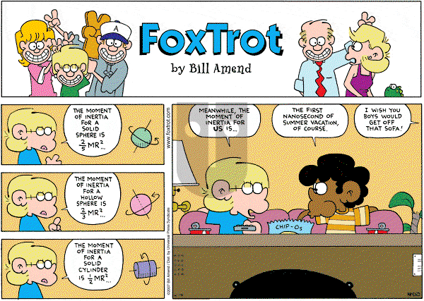 FoxTrot on Sunday June 10, 2007 Comic Strip