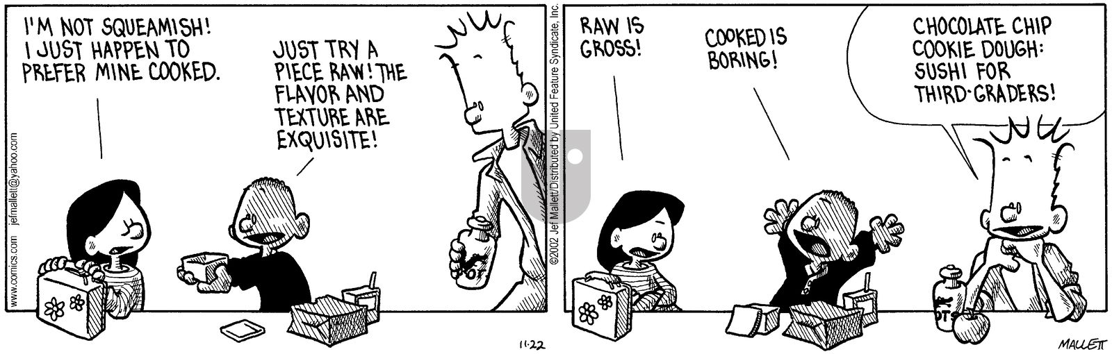 Frazz - Friday November 22, 2002 Comic Strip