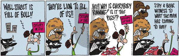 The Knight Life on Thursday November 3, 2011 Comic Strip