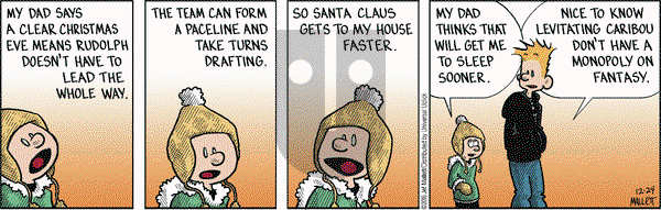 Frazz on Saturday December 24, 2016 Comic Strip