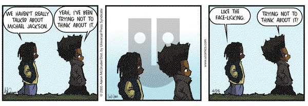 The Boondocks on Tuesday April 26, 2005 Comic Strip