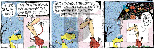 The Duplex on Monday January 3, 2011 Comic Strip