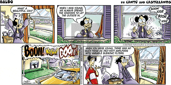 Baldo - Sunday February 24, 2002 Comic Strip