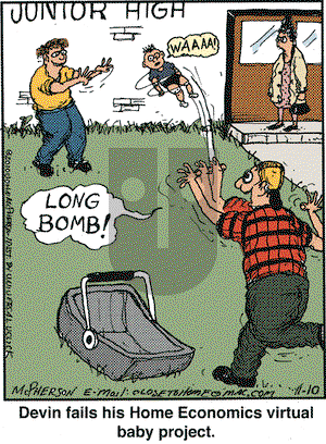 Close to Home on Wednesday November 10, 2010 Comic Strip