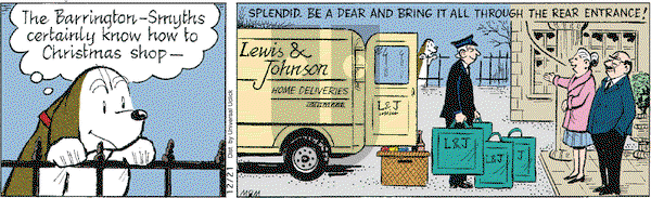 Fred Basset on Tuesday December 21, 2010 Comic Strip