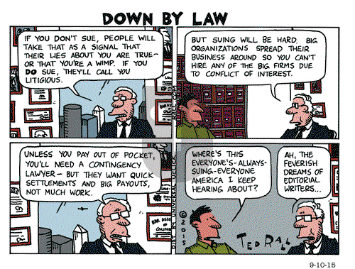 Ted Rall on Thursday September 10, 2015 Comic Strip