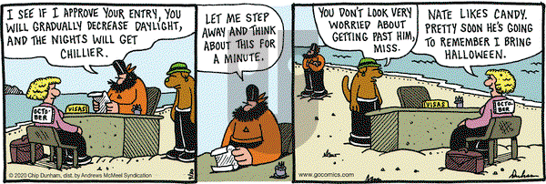 Overboard on Wednesday September 30, 2020 Comic Strip