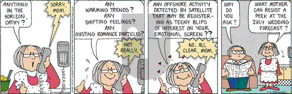 Cathy Classics on Saturday October 27, 2001 Comic Strip