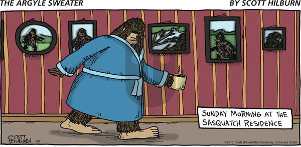 The Argyle Sweater on Sunday January 6, 2013 Comic Strip