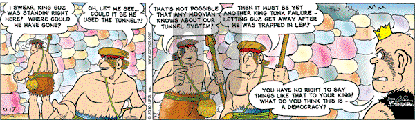 Alley Oop on Friday September 17, 2010 Comic Strip