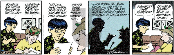 Doonesbury on Friday October 1, 1999 Comic Strip