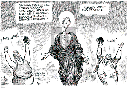 Pat Oliphant on Thursday May 26, 2005 Comic Strip