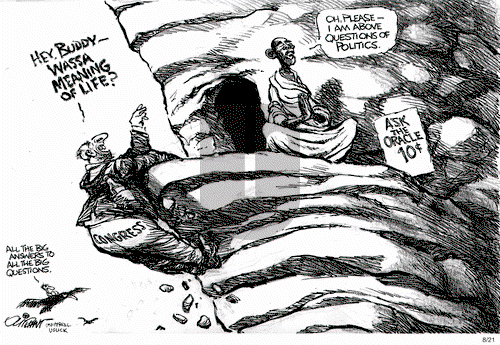 Pat Oliphant on Thursday August 21, 2014 Comic Strip
