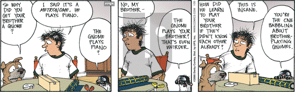 Get Fuzzy - Tuesday January 20, 2009 Comic Strip