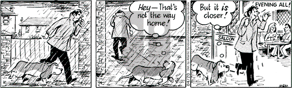 Fred Basset on Monday April 20, 2009 Comic Strip