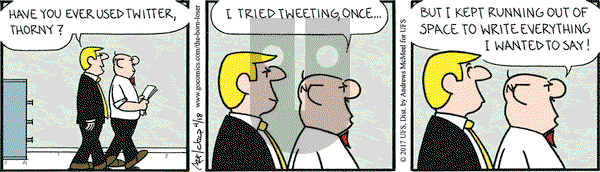 The Born Loser on Tuesday April 18, 2017 Comic Strip