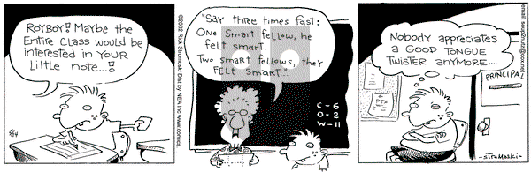 Soup to Nutz - Old on Tuesday May 14, 2002 Comic Strip