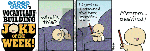 Thatababy - Tuesday November 29, 2022 Comic Strip