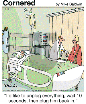 Cornered on Thursday January 10, 2019 Comic Strip