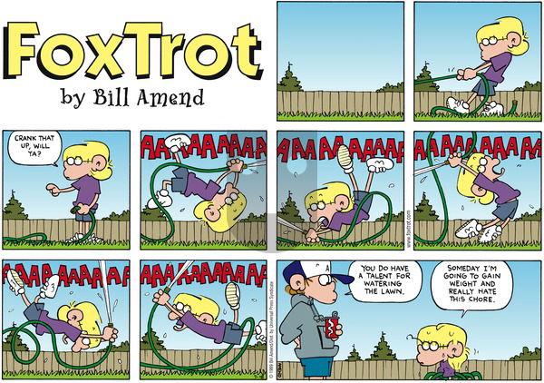 FoxTrot on Sunday July 18, 1999 Comic Strip
