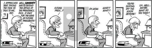 Doonesbury on Tuesday December 30, 1986 Comic Strip