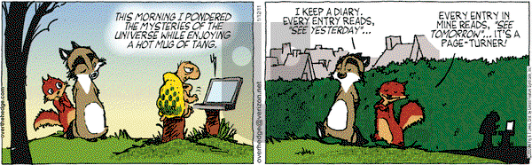 Over the Hedge on Wednesday January 12, 2011 Comic Strip