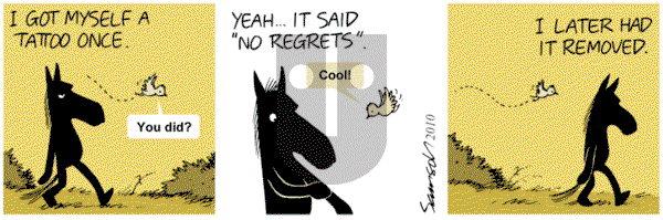 Dark Side of the Horse on Wednesday December 11, 2013 Comic Strip