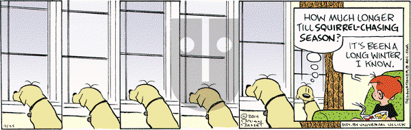 Red and Rover on Tuesday February 25, 2014 Comic Strip