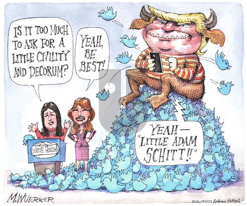 Matt Wuerker - Tuesday November 20, 2018 Comic Strip
