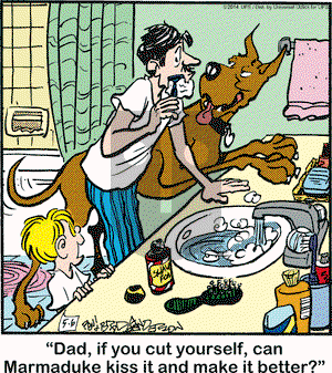 Marmaduke on Tuesday May 6, 2014 Comic Strip