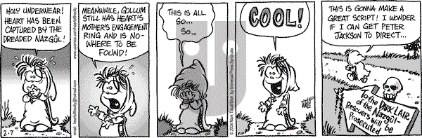 Heart of the City on Saturday February 7, 2004 Comic Strip