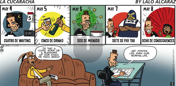 La Cucaracha on Sunday May 4, 2025 Comic Strip