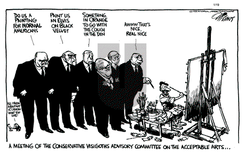 Pat Oliphant on Thursday January 19, 1995 Comic Strip