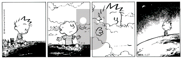 Calvin and Hobbes on Monday November 27, 1989 Comic Strip