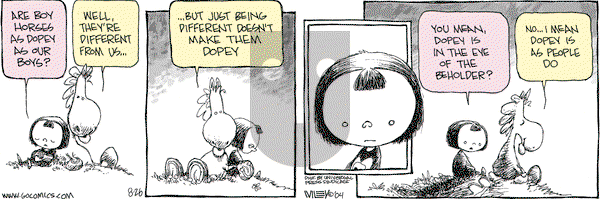 Non Sequitur on Tuesday August 26, 2008 Comic Strip