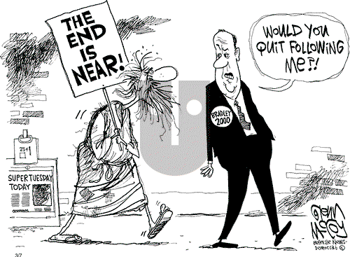 Glenn McCoy on Tuesday March 7, 2000 Comic Strip