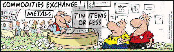 Frank and Ernest on Friday October 20, 2017 Comic Strip