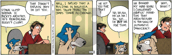 Get Fuzzy on Tuesday May 8, 2007 Comic Strip