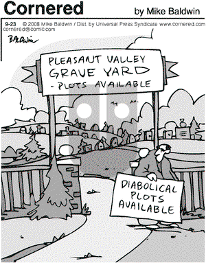 Cornered on Tuesday September 23, 2008 Comic Strip