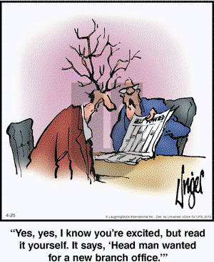 Herman - Wednesday April 25, 2012 Comic Strip