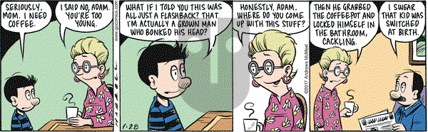 Adam@Home on Saturday January 28, 2017 Comic Strip