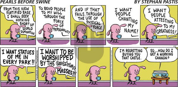 Pearls Before Swine on Sunday March 10, 2013 Comic Strip
