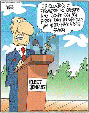 The Flying McCoys on Thursday September 12, 2019 Comic Strip