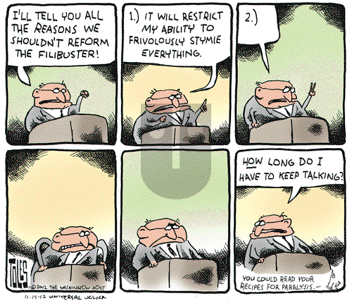 Tom Toles on Wednesday November 14, 2012 Comic Strip